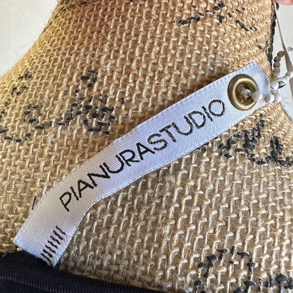 Pianurastudio Women's Black Chiffon Puff Sleeves V-Neck Blouse Top Sz 12/48 - Picture 6 of 12